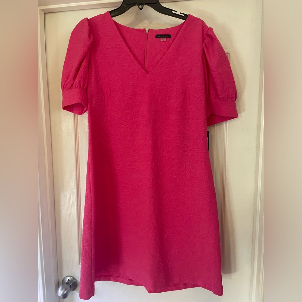 Tommy Hilfiger super cute hot pink dress. NWT size 14. Perfect for party/shower.